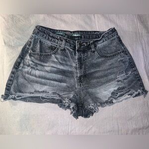 Wild Fable Faded Black Jean Shorts